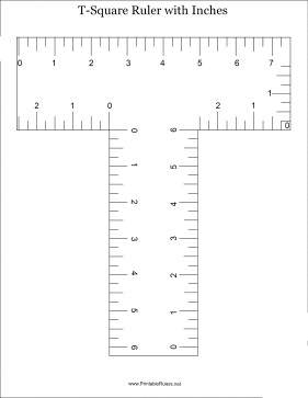 actual ruler inches