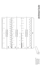 Architect Scale Pocket Size