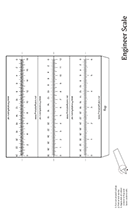 Engineer Scale Pocket Size OpenOffice Template